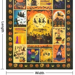 Brand: LASVOVI 4.3 4.3 out of 5 stars 7 Halloween Blanket Movie Characters Pumpk